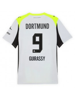 Borussia Dortmund Serhou Guirassy #9 Replika Borta Kläder 2025-26 Kortärmad